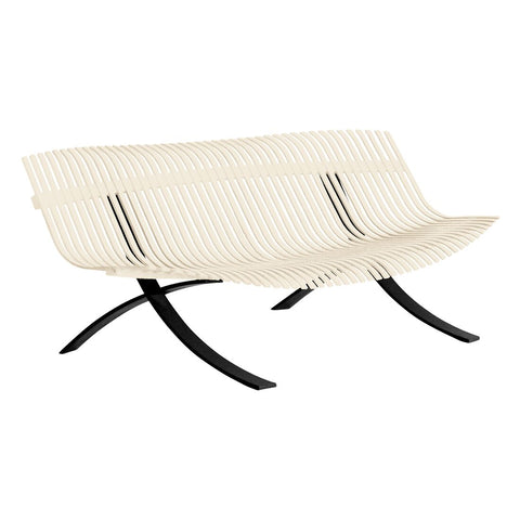 Banco CHARIVARI para 6 personas. Comprar mobiliario exterior Fermob. Rincón del Mueble RDM Madrid España