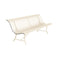 Banco LOUISIANE para 4 personas de la marca francesa Fermob. Comprar Fermob online. Rincón del Mueble