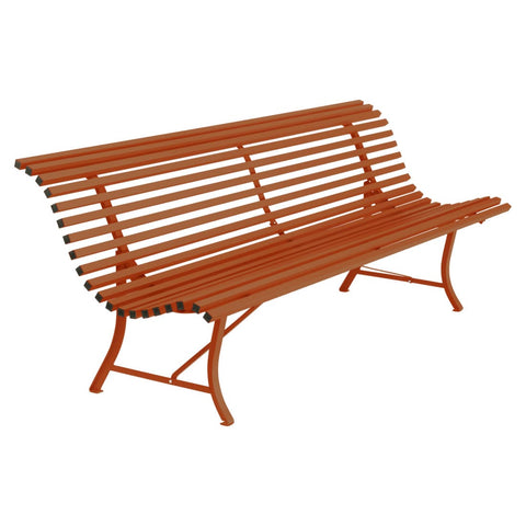 Banco LOUISIANE para 4 personas de la marca francesa Fermob. Comprar Fermob online. Rincón del Mueble