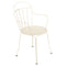 Silla con reposabrazos LOUVER de la marca francesa FERMOB en Rincón del Mueble RDM Madrid España