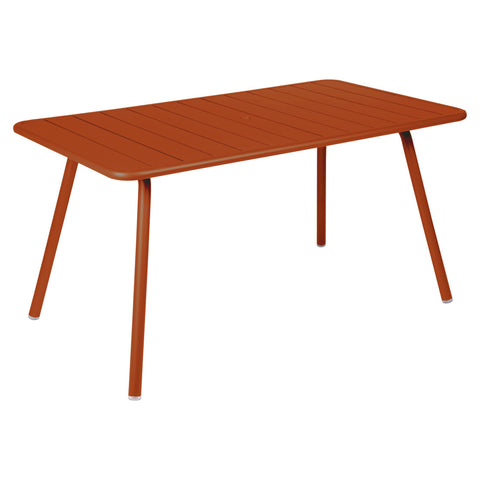 Mesa LUXEMBOURG de 143 x 80 cm de la marca francesa Fermob. Comprar Fermob online. Rincón del Mueble