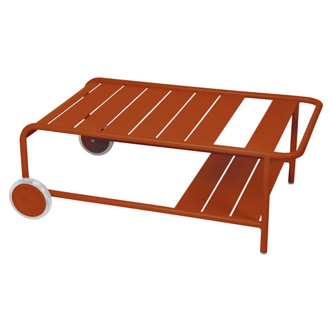 Mesa baja con ruedas LUXEMBOURG. Fermob online. Rincón del Mueble