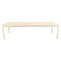 Mesa XL con tres módulos extensibles RIBAMBELLE de 149/299 X 100 cm de la marca francesa Fermob. Comprar Fermob online. Rincón del Mueble´