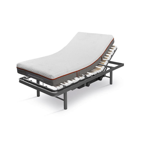 Pack Nachter: somier articulado Atlas y colchón viscoelástico Germania