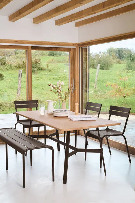 Mesa So'o rectangular 180x90cm de la marca Fermob. Comprar fermob online. Rincón del mueble.