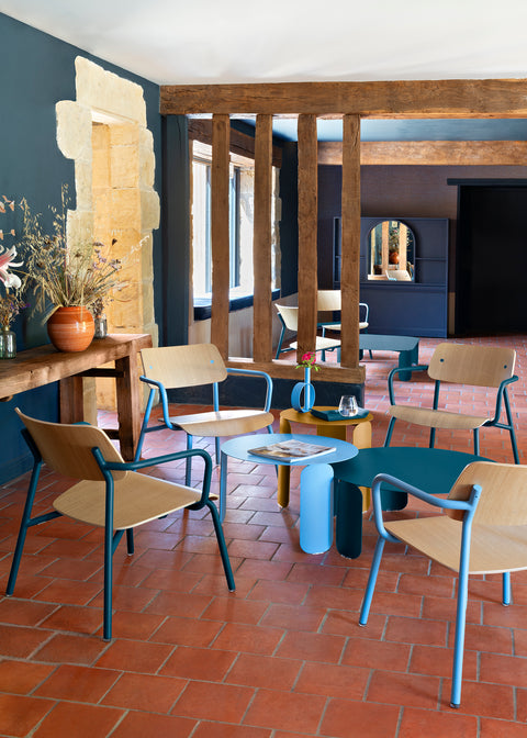 Mesa baja BEBOB de Ø 45 CM Fermob de Rincón del Mueble