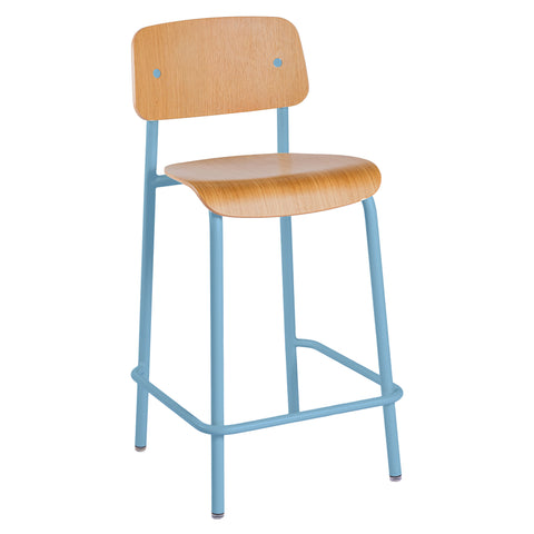 Silla alta bar Studie H65 de la marca francesa Fermob. comprar online en rincon del mueble