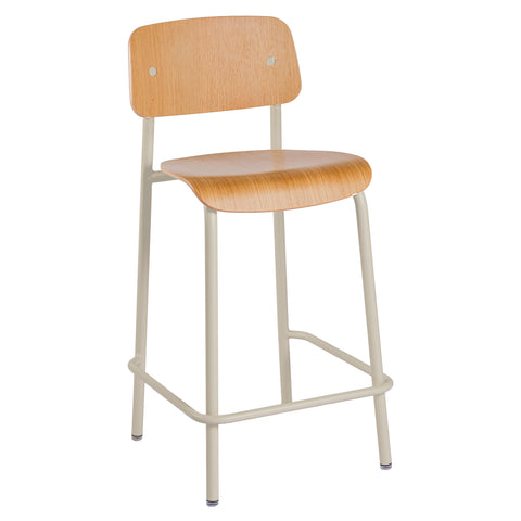 Silla alta bar Studie H65 de la marca francesa Fermob. comprar online en rincon del mueble