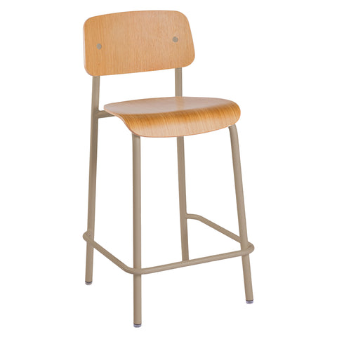 Silla alta bar Studie H65 de la marca francesa Fermob. comprar online en rincon del mueble