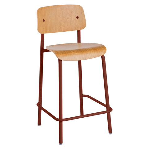 Silla alta bar Studie H65 de la marca francesa Fermob. comprar online en rincon del mueble