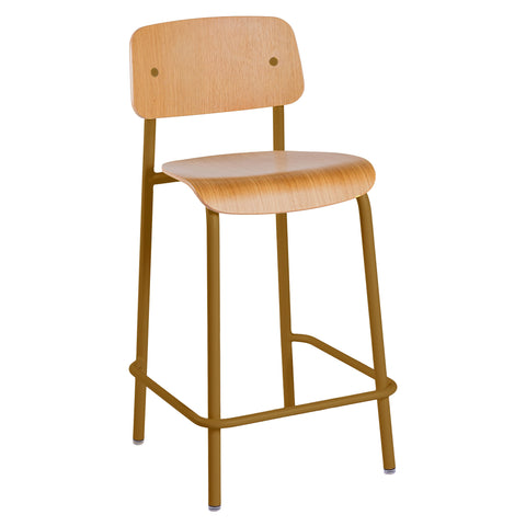 Silla alta bar Studie H65 de la marca francesa Fermob. comprar online en rincon del mueble