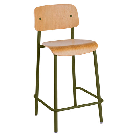 Silla alta bar Studie H65 de la marca francesa Fermob. comprar online en rincon del mueble