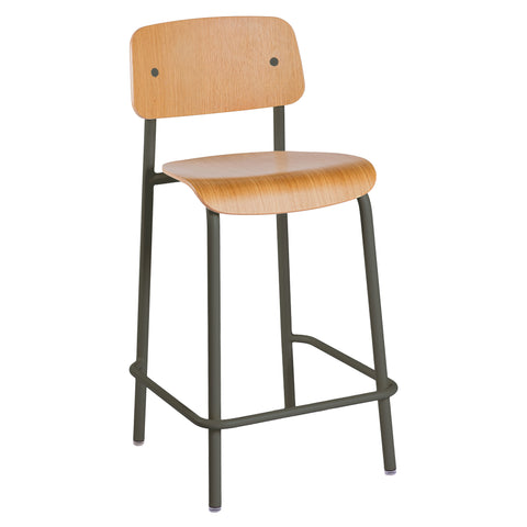 Silla alta bar Studie H65 de la marca francesa Fermob. comprar online en rincon del mueble