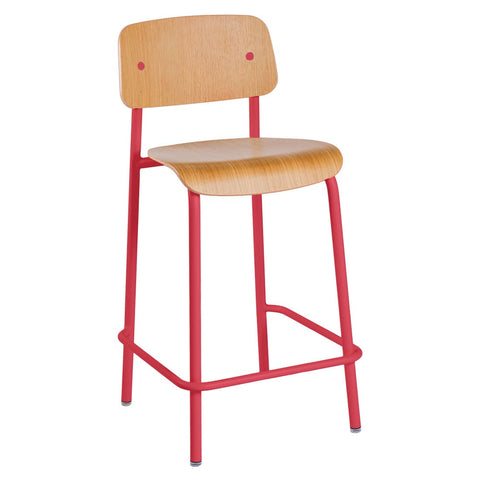 Silla alta bar Studie H65 de la marca francesa Fermob. comprar online en rincon del mueble