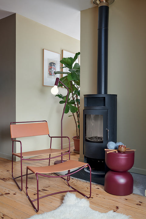 Soporte con pedestal para lámpara APLÔ