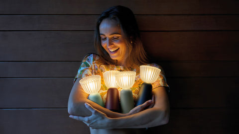 Lámpara de exterior.  Fermob. Rincón del Mueble. SWIING. Iluminación 