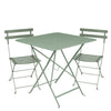 Set BISTRO Mesa 71x71cm y 2 Sillas