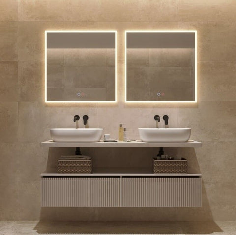 Espejo BOSTON con marco iluminado y función antivaho LEVIMEX RDM Madrid Rincón del Mueble