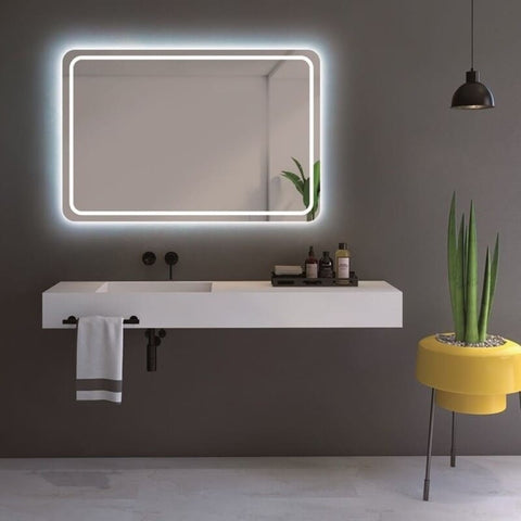 Espejo GRECIA con iluminación LED y función antivaho ledimex Rincón del Mueble RDM Madrid
