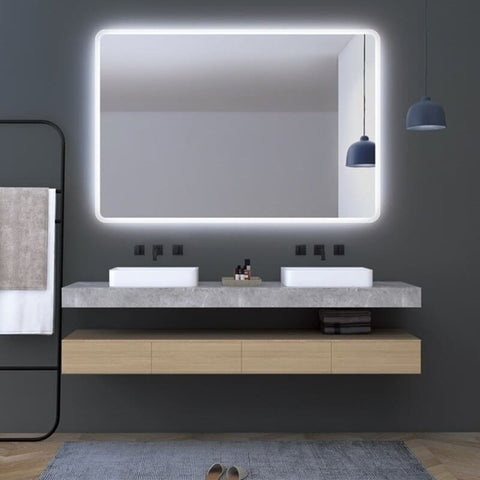 Espejo PRAGA con iluminación LED y función antivaho LEDIMEX RDM Rincón del Mueble Madrid