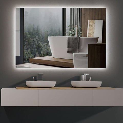 Espejo SUECIA con iluminación LED retroiluminado RDM Madrid Rincón del Mueble Ledimex