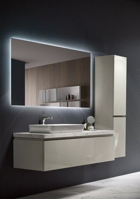 Espejo SUECIA con iluminación LED retroiluminado RDM Madrid Rincón del Mueble Ledimex