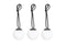 Set de 3 lámparas BOLLEKE Mini