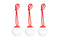 Set de 3 lámparas BOLLEKE Mini
