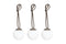 Set de 3 lámparas BOLLEKE Mini