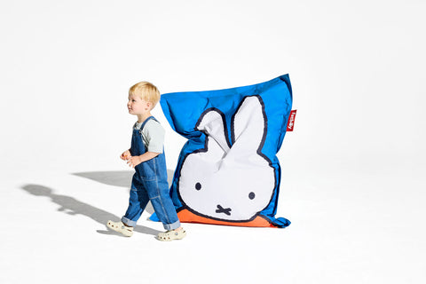 Puf junior nylon x Miffy/boris de la marca fatboy. comprar online en rincon del mueble