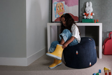 Point recycled cord x MIFFY deep blue de la marca fatboy. comprar online fatboy en rincon del mueble.