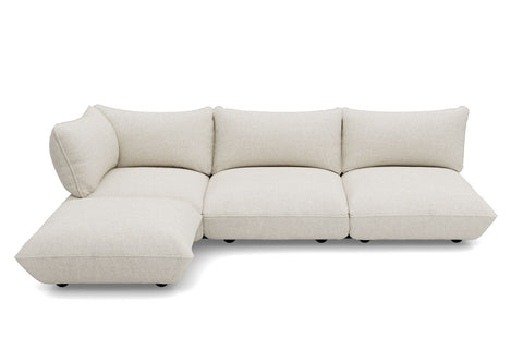 Sofa SUMO BOUCLE RECYCLED rinconera para 4 personas de la marca fatboy. comprar online en rincon del mueble