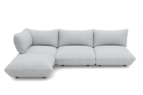 Sofa SUMO BOUCLE RECYCLED rinconera para 4 personas de la marca fatboy. comprar online en rincon del mueble