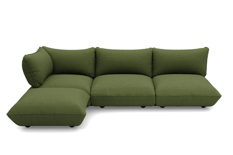 Sofa SUMO BOUCLE RECYCLED rinconera para 4 personas de la marca fatboy. comprar online en rincon del mueble