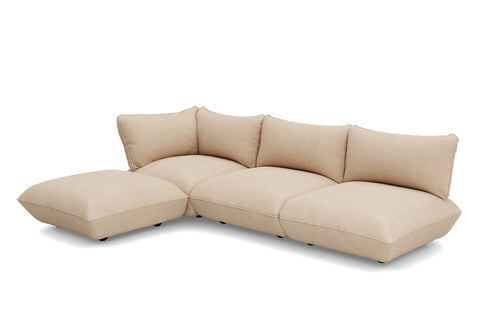 Sofa rinconera para 4 personas SUMO CORD RECYCLED de la marca holandesa fatboy. comprar online en rincon del mueble