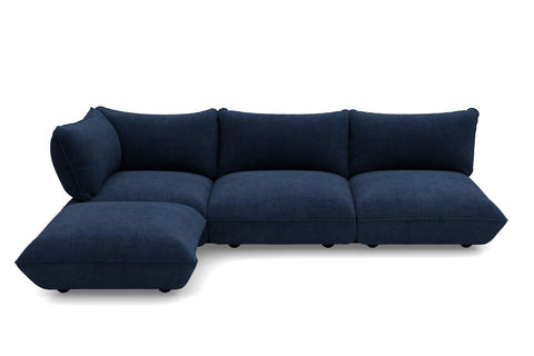 Sofa rinconera para 4 personas SUMO CORD RECYCLED de la marca holandesa fatboy. comprar online en rincon del mueble