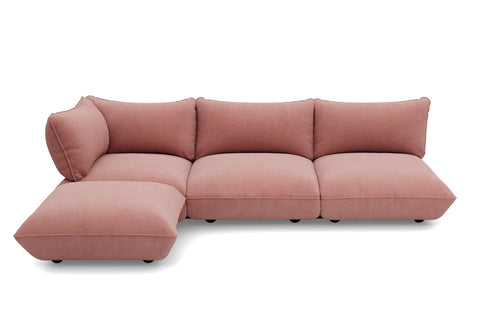 Sofa rinconera para 4 personas SUMO CORD RECYCLED de la marca holandesa fatboy. comprar online en rincon del mueble