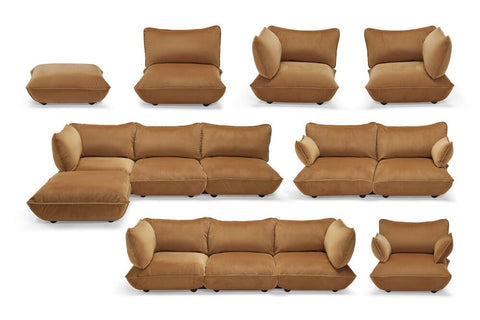 Loveseat SUMO VELVET RECYCLED FATBOY RDM Madrid