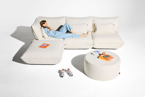 Sofa SUMO BOUCLE RECYCLED 4 plazas de la marca fatboy. comprar online en rincon de mueble.