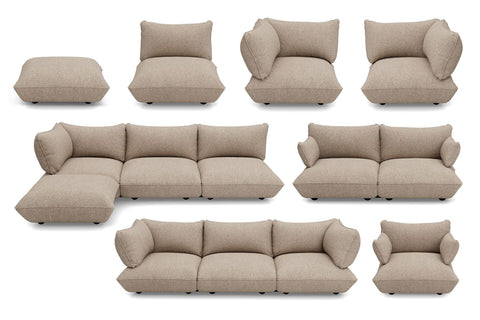 Sofa SUMO BOUCLE RECYCLED modular de la marca fatboy. comprar online en rincon del mueble