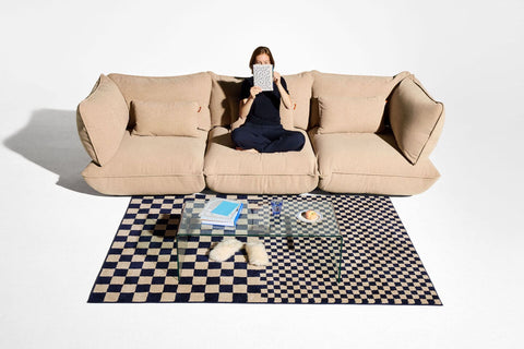 Sofa SUMO CORD RECYCLED para 3 personas de la marca fatboy. comprar online en rincon del mueble