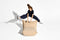 the bonbaron slim cord deep blue de la marca holandesa fatboy. comprar online en rincon del mueble