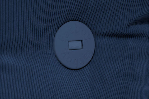 the bonbaron slim cord deep blue de la marca holandesa fatboy. comprar online en rincon del mueble