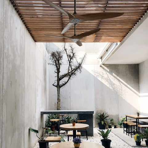 Ventilador de exterior NOVA negro SULION RINCON DEL MUEBLE MADRID 