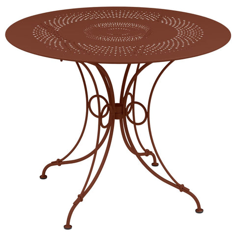 Mesa Ø 96 cm 1900 de la marca francesa Fermob. Comprar Fermob online. Rincón del Mueble