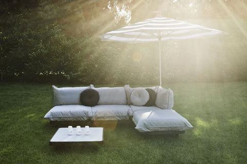 Cojín de exterior CERCLE PILLOW de la marca holandesa FATOBY en Rincón del Mueble RDM Madrid España online