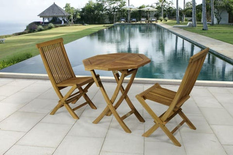 Silla MONACO Teca de la marca RDM. Comprar Teca online. Rincón del Mueble