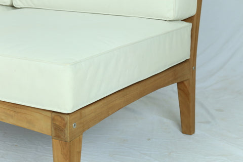 Sillón Teca con brazos de la marca RDM. Comprar teca maciza. Rincón del Mueble