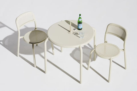 Mesa TONÍ Ø80cm. Muebles de exterior Fatboy. Mesa exterior e interior. Rincón del Mueble RDM Madrid España. Compra online mobiliario terraza jardín
