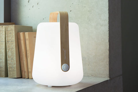 Lámpara de exterior de bambú BALAD de 25cm de la marca francesa Fermob. Comprar Fermob online. Rincón del Mueble
